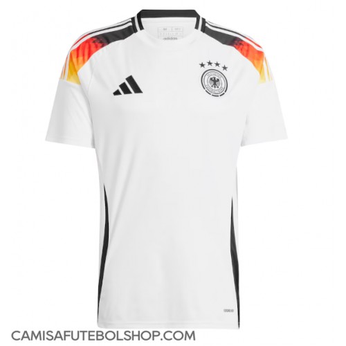 Camisa de time de futebol Alemanha Replicas 1º Equipamento Europeu 2024 Manga Curta